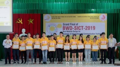 Chung kết cuộc thi BWD SICT 2019 - Nhiều sản phẩm ấn tượng