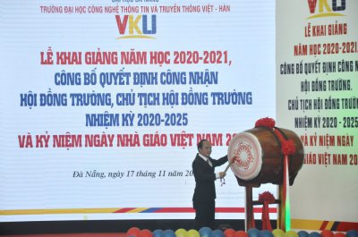 DSA - Trường Đại học Công nghệ thông tin và Truyền thông Việt – Hàn khai giảng năm học đầu tiên