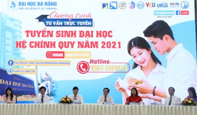 Chương trình Tư vấn trực tuyến tuyển sinh Đại học Đà Nẵng-2021