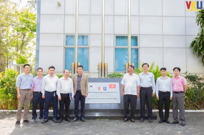 VKU tiếp và làm việc với Trường Đại học Thủ Dầu Một - Bình Dương