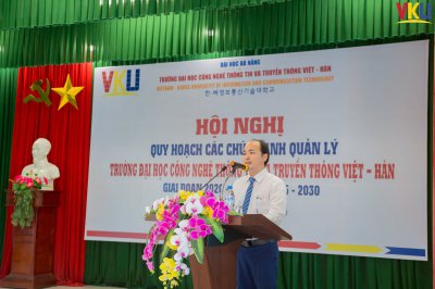 Trường Đại học Công nghệ Thông tin và Truyền thông Việt - Hàn tổ chức Hội nghị Quy hoạch các chức danh quản lý, giai đoạn 2020 - 2025 và 2025 -2030