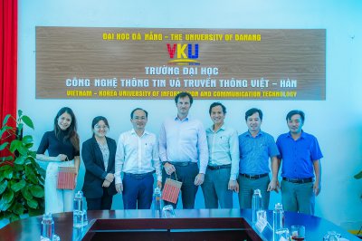 VKU hợp tác phát triển khoa học công nghệ với Viện DNIIT và Đại học Côte dAzur, Cộng hoà Pháp