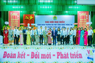 Đại hội đại biểu Công đoàn Trường Đại học Công nghệ Thông tin và Truyền thông Việt – Hàn, lần thứ I, nhiệm kỳ 2022-2027 Đoàn kết – Đổi mới – Phát triển