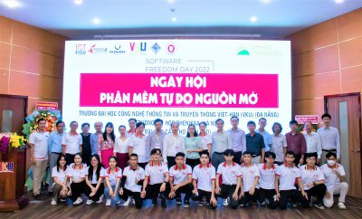 VKU vinh dự là một trong 3 điểm cầu tại Việt Nam cùng nhiều thành phố trên khắp thế giới tổ chức Ngày hội Phần mềm Tự do Nguồn mở - SFD 2022