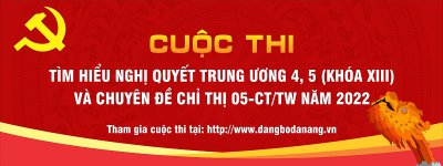 Cuộc thi tìm hiểu các Nghị quyết Trung ương 4, 5 (khóa XIII) và chuyên đề Chỉ thị 05-CT/TW năm 2022