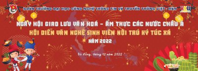 Ngày hội giao lưu văn hoá - ẩm thực các nước châu Á - hội diễn văn nghệ sinh viên nội trú ký túc xá