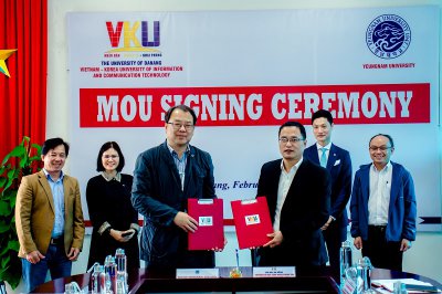 Lễ ký kết MoU giữa VKU và Trường đại học Yeung Nam, Hàn Quốc