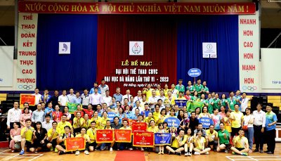 Bế mạc Đại hội Thể thao Cán bộ viên chức Đại học Đà Nẵng lần thứ VI – 2023