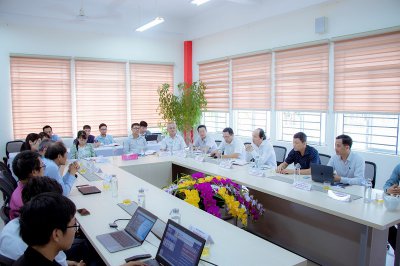 VKU tiếp và làm việc với Công ty WeNet Việt Nam trao đổi, hợp tác giải pháp xây dựng trường đại học thông minh.