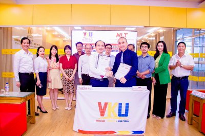 VKU ký kết MoU với Tập đoàn đầu tư công nghệ Nam Long nhằm tăng cường hợp tác trong nghiên cứu, chuyển giao công nghệ và phát triển nguồn nhân lực cho xã hội