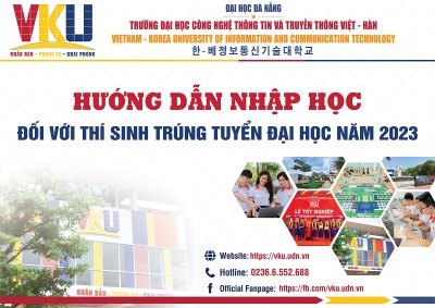 Thông báo hướng dẫn nhập học đối với thí sinh trúng tuyển đại học năm 2023