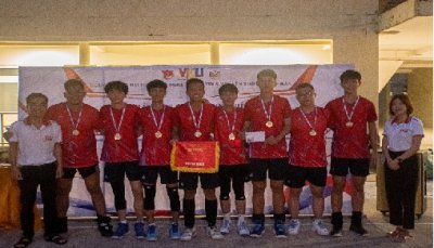 Bế mạc giải bóng chuyền sinh viên VKU CUP 2023