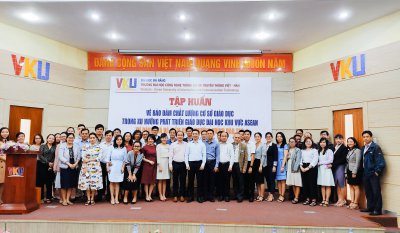 Hội thảo tập huấn công tác Bảo đảm chất lượng trong xu hướng phát triển giáo dục đại học khu vực ASEAN